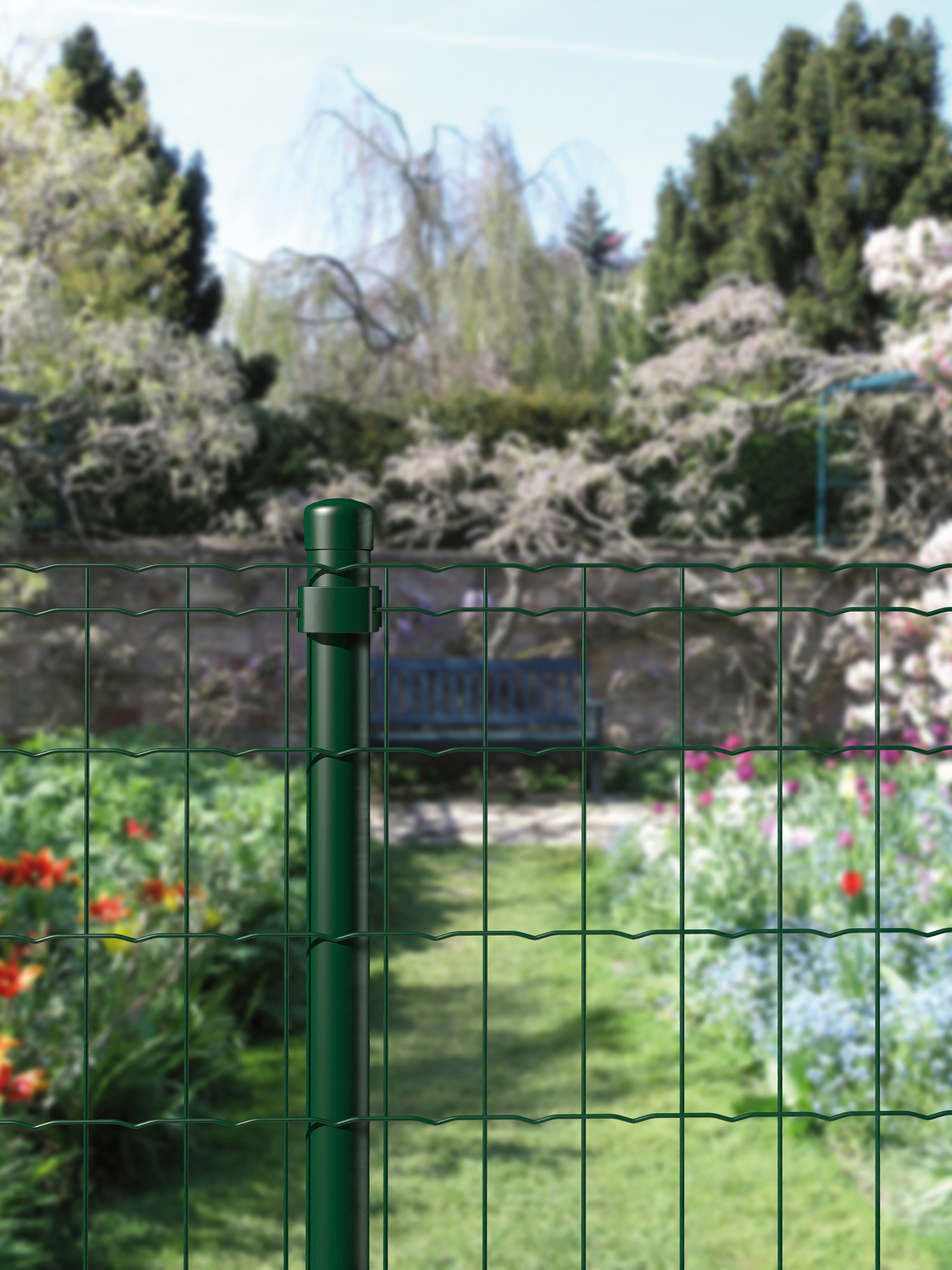 Alberts Schweißgitter »Fix-Clip Pro®« Höhe: 80-150cm, Gesamtlänge: 10 und 25m, mit Bodenhülsen