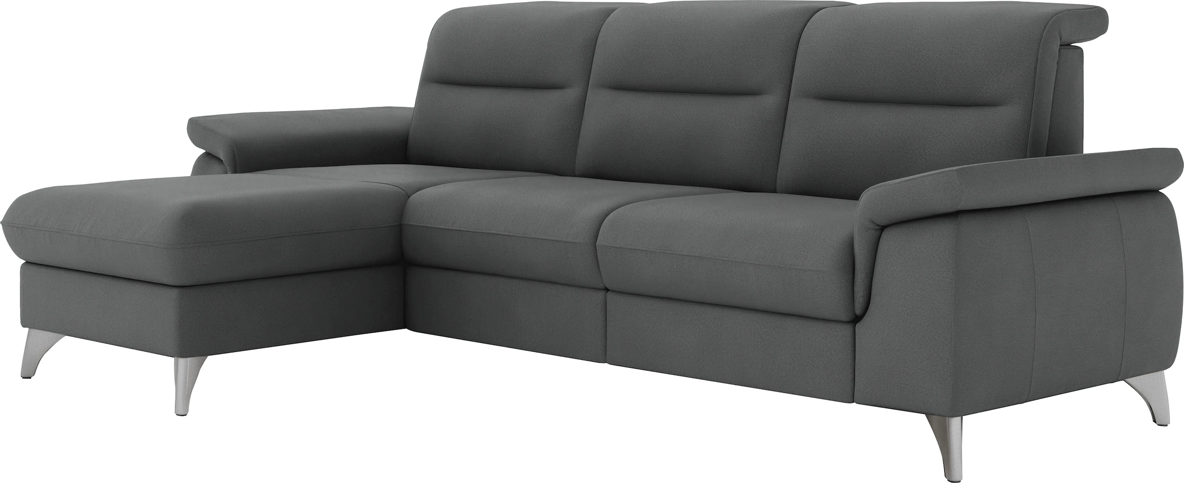 sit&more Ecksofa »Astoria L-Form«, wahlweise mit motorischer Relaxfunktion