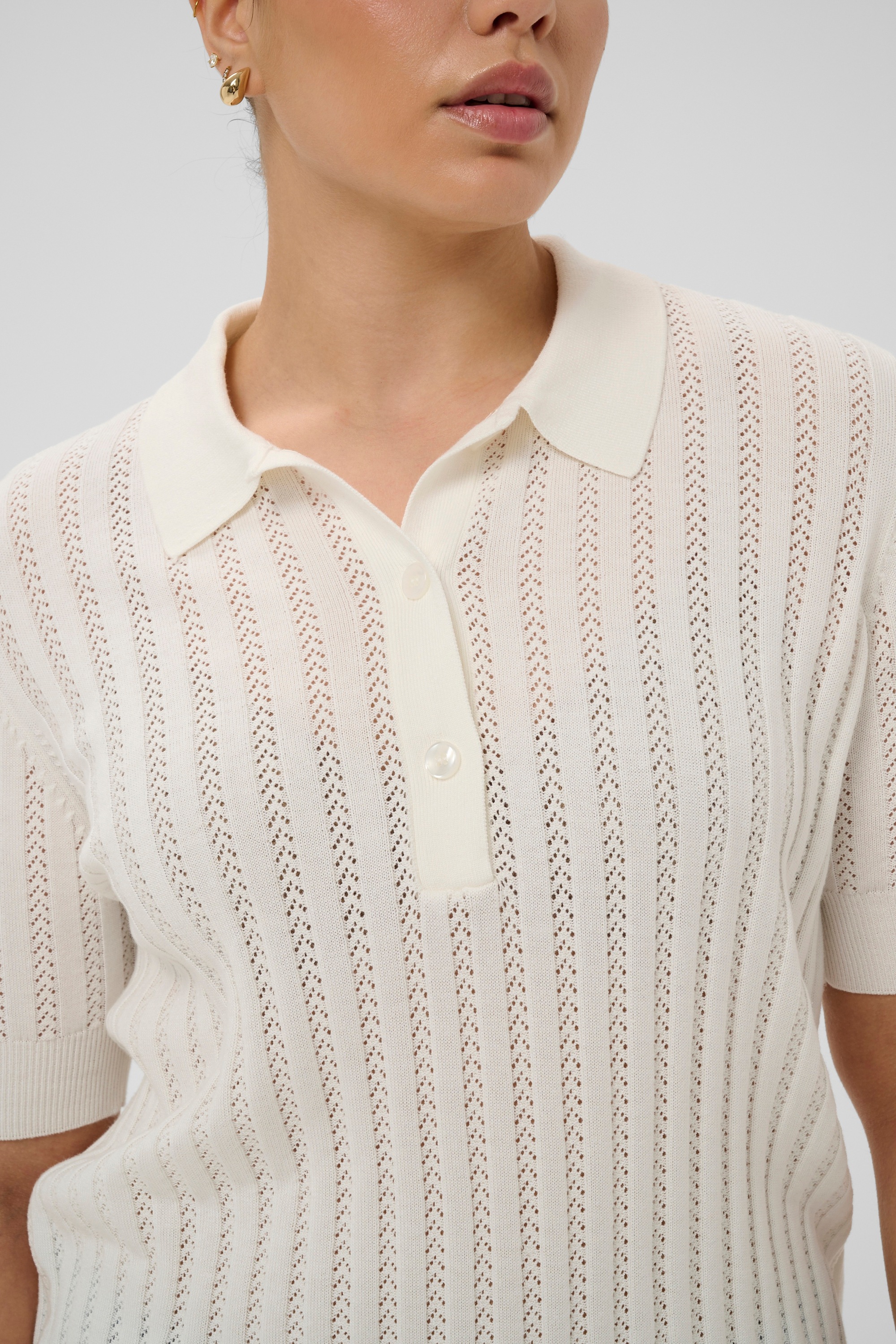 KAFFE Curve Longtop »Kurzarm-Bluse KCbirda«