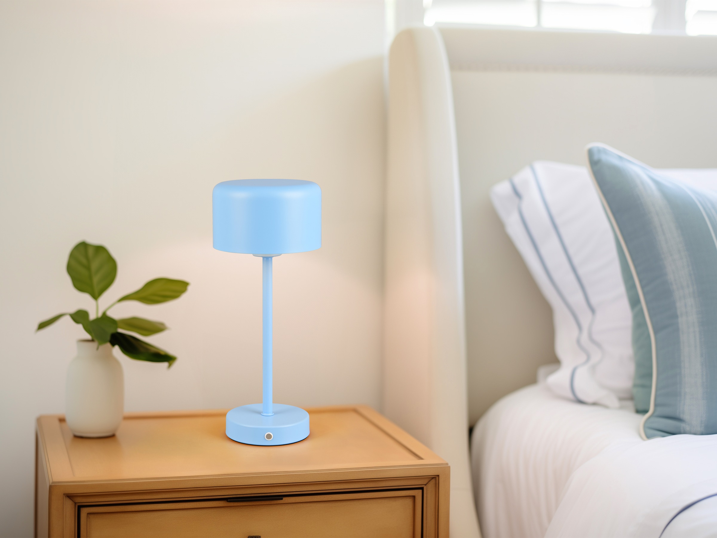 my home LED Tischleuchte »Abelke, Tischlampe Kinderzimmer mit USB-C Ladekabel, Touch-Sensor« LED-Board 1 Stk. Warmweiß dimmbar, Höhe 30cm, Kinder Lampe warmweiß Leselampe, Akkuleuchte, Akku