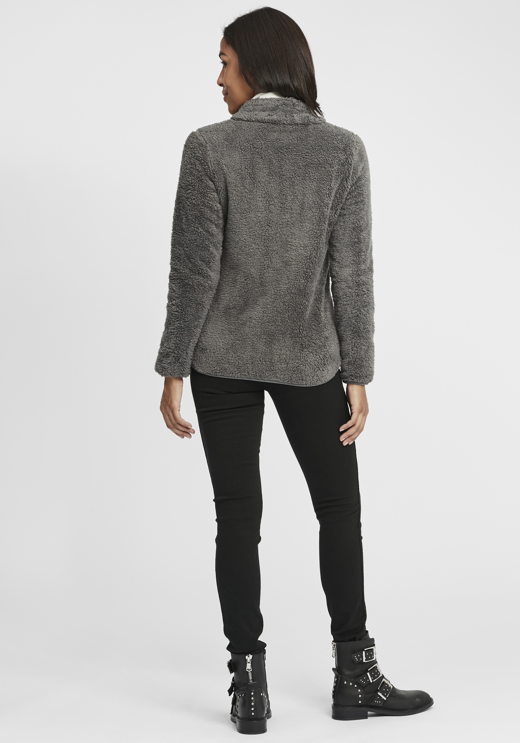 OXMO Kapuzenfleecejacke »Sweatjacke OXTelsa«
