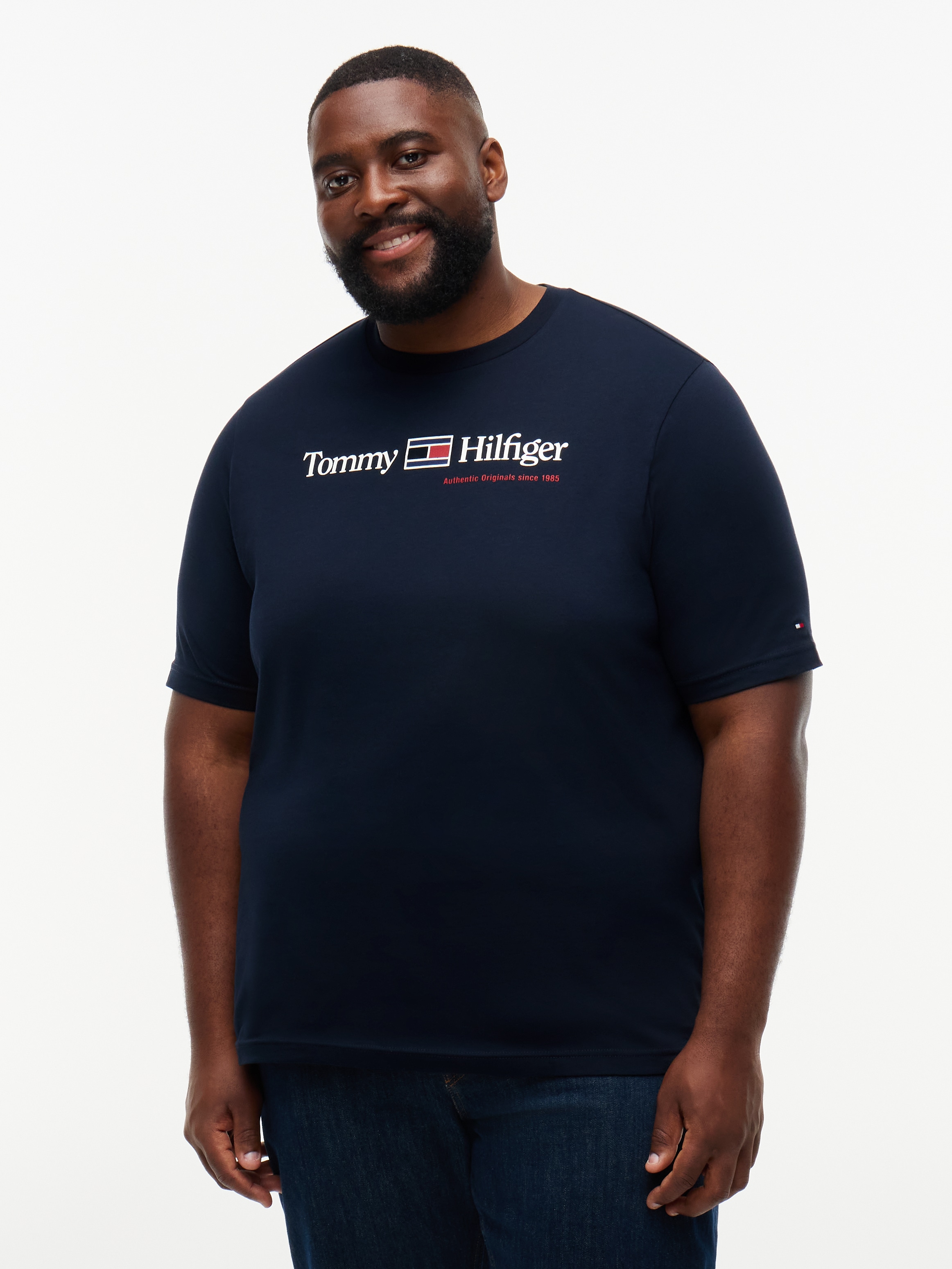 Tommy Hilfiger Big & Tall T-Shirt »BT-BRAND LOVE RWB GRAPHIC« Große Größen