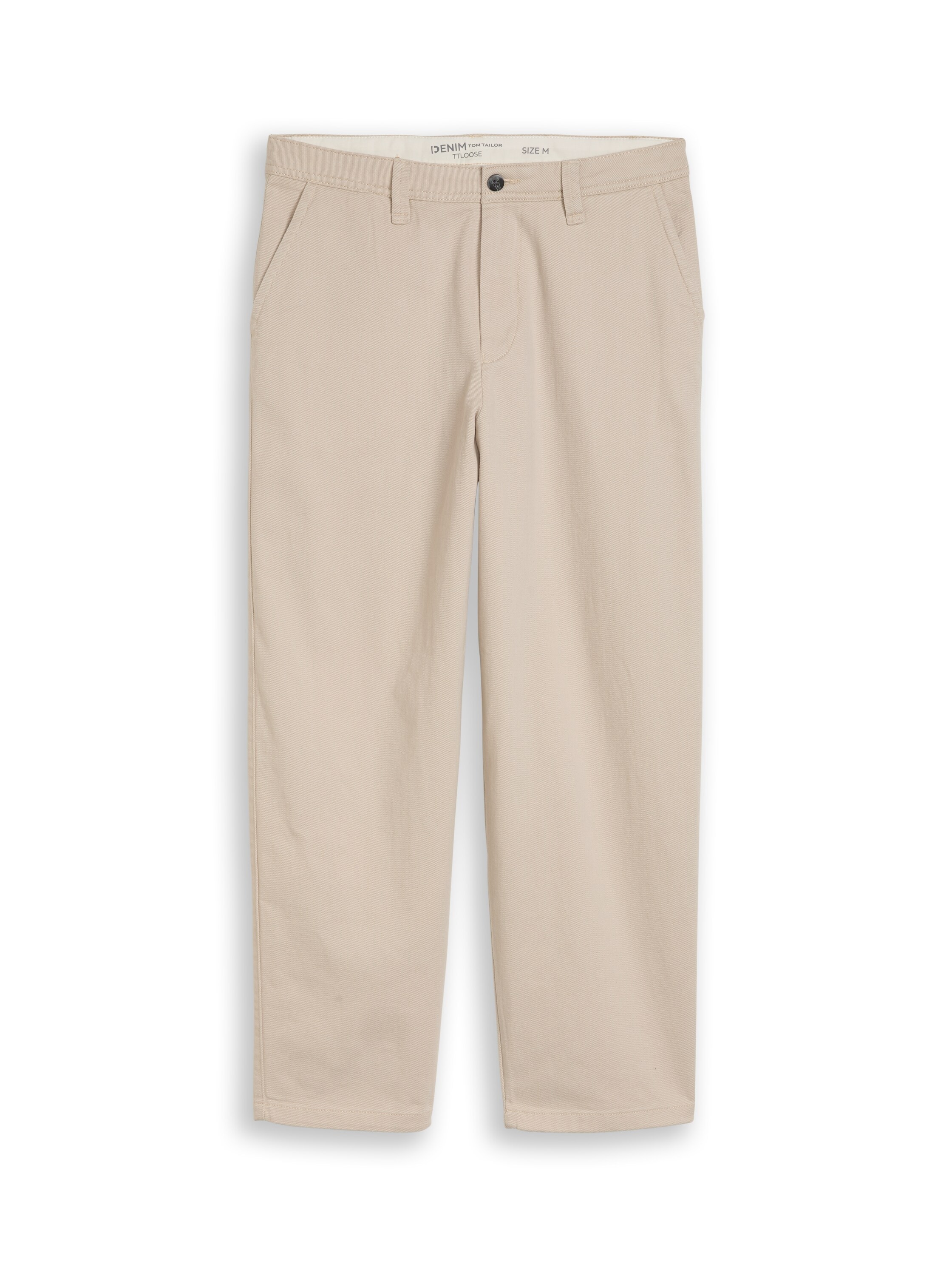 TOM TAILOR Denim Chinohose  aus Baumwolle und im Loose Fit