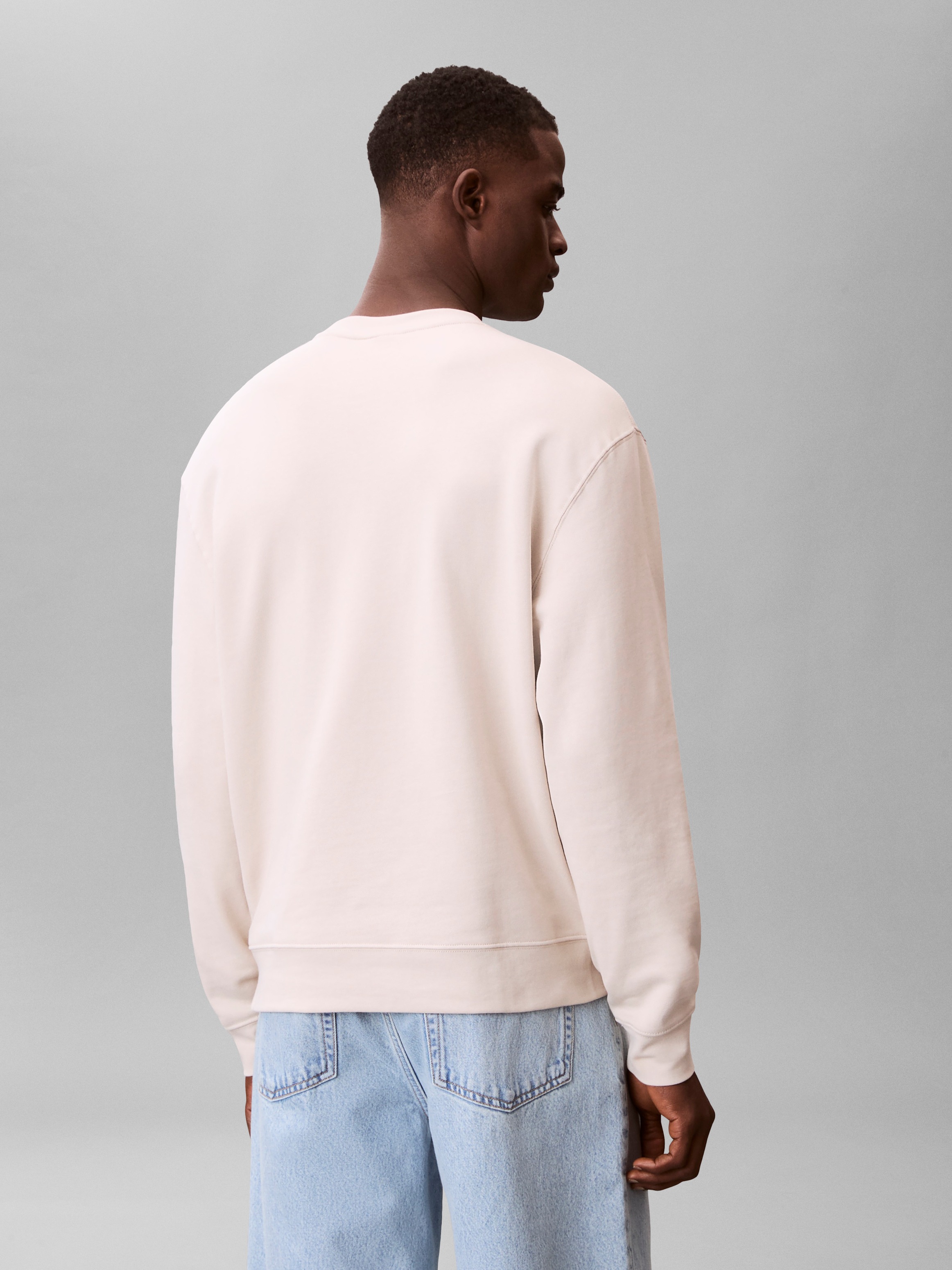 Calvin Klein Jeans Sweatshirt »400GSM TRRY BDG CRWN«, Mit Rundhalsausschnitt
