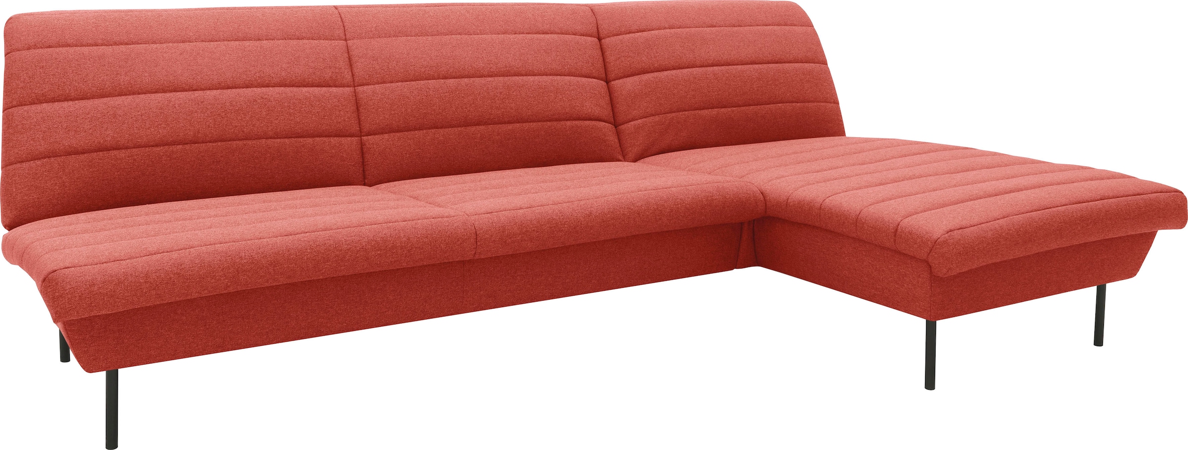 LOOKS by Wolfgang Joop Ecksofa »LOOKS IX L-Form«, Quersteppung, ohne Armlehnen