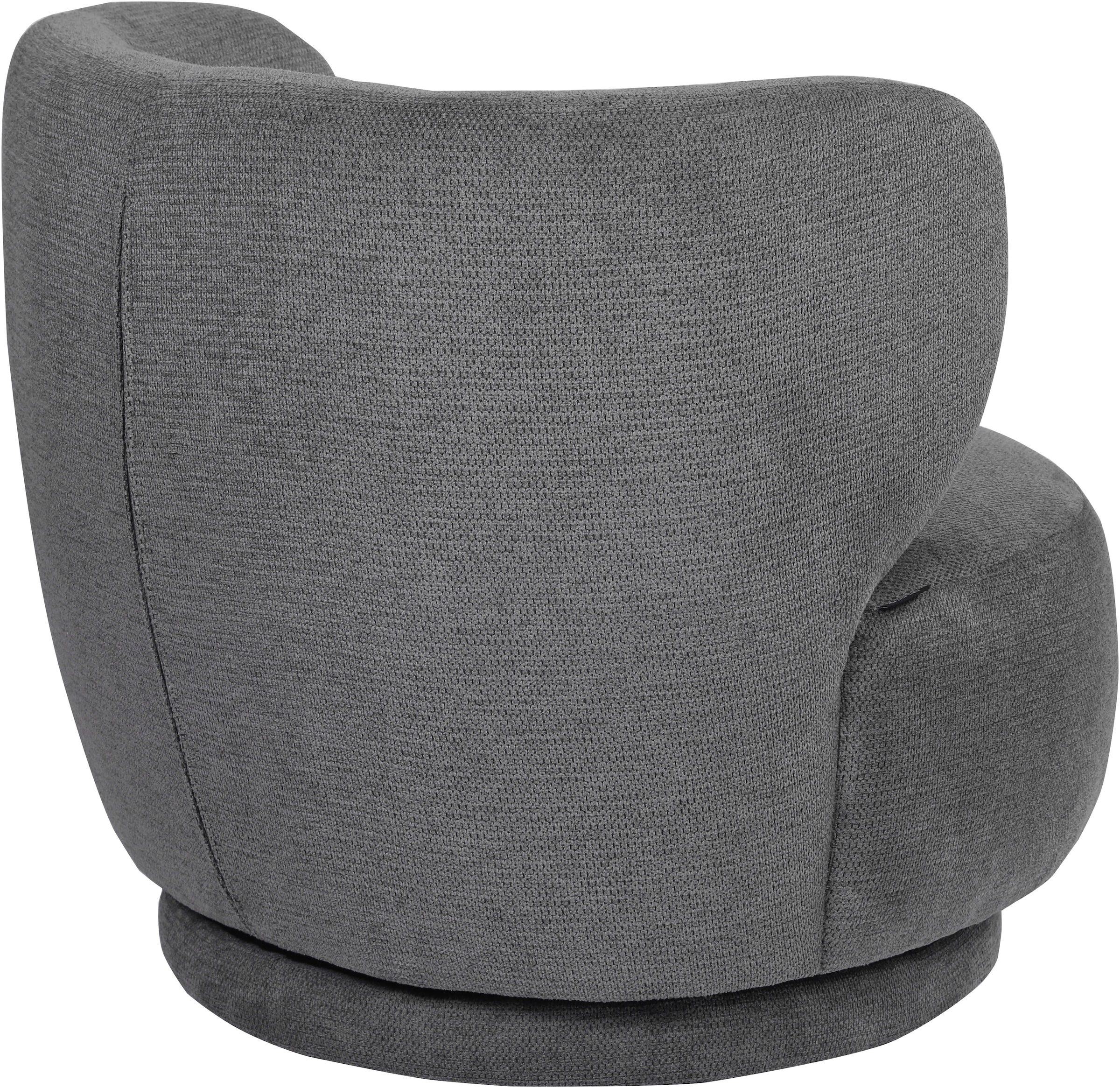 Home affaire Drehsessel »ANNELIN, Loungesessel, Clubsessel« 360° drehbar, Struktur-Bezug
