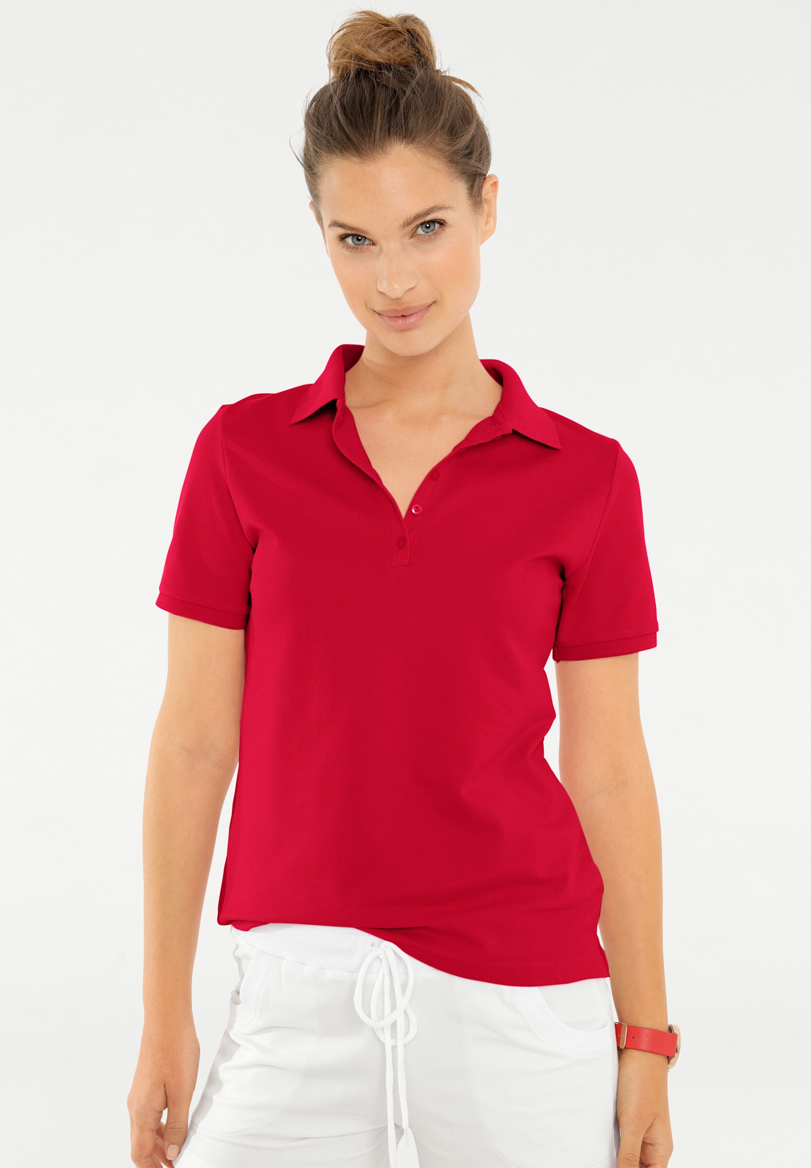 heine T-Shirt »Poloshirt Poloshirt in Pikee-Qualität«