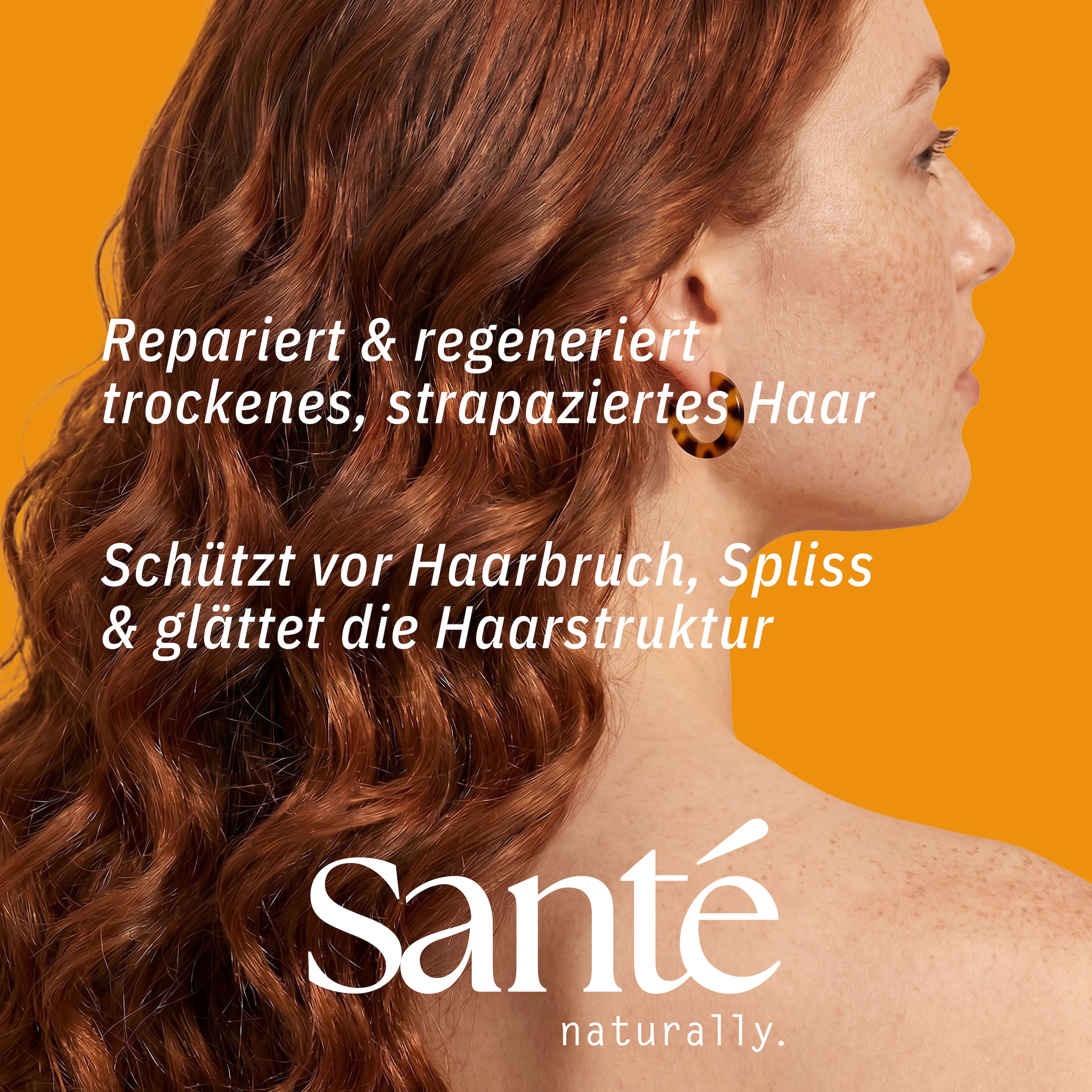 SANTE Haarspülung »Deep Repair Conditioner Squalan + 3-Fach Protein Komplex« Haarspülung, mit Kokosöl, Arganöl und Olivenöl, für strapaziertes Haar