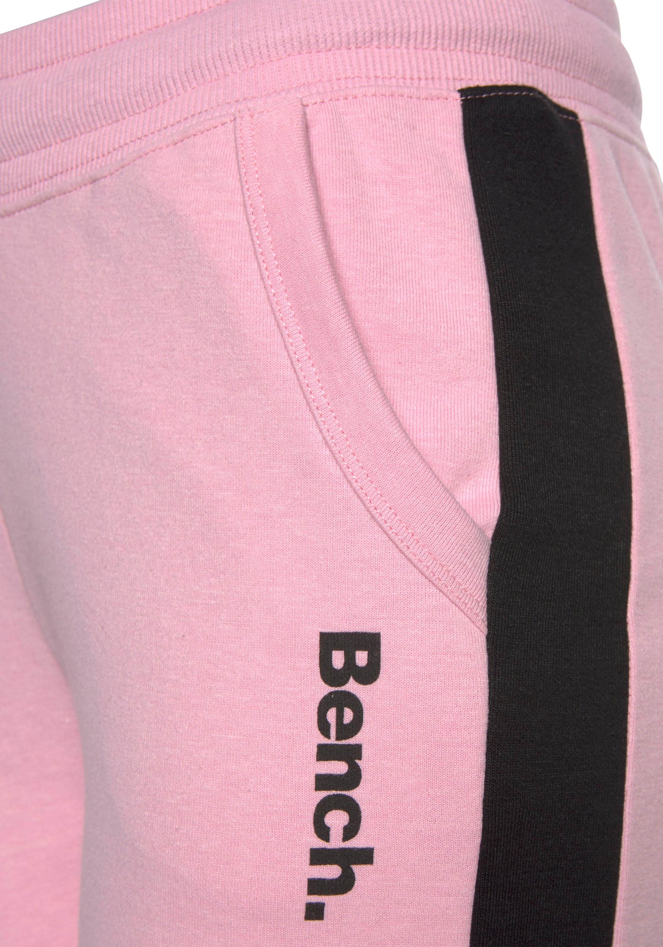 mit Bein, und Loungewear schmalem Bench. Sweathose, Seitenstreifen bei Loungeanzug ♕