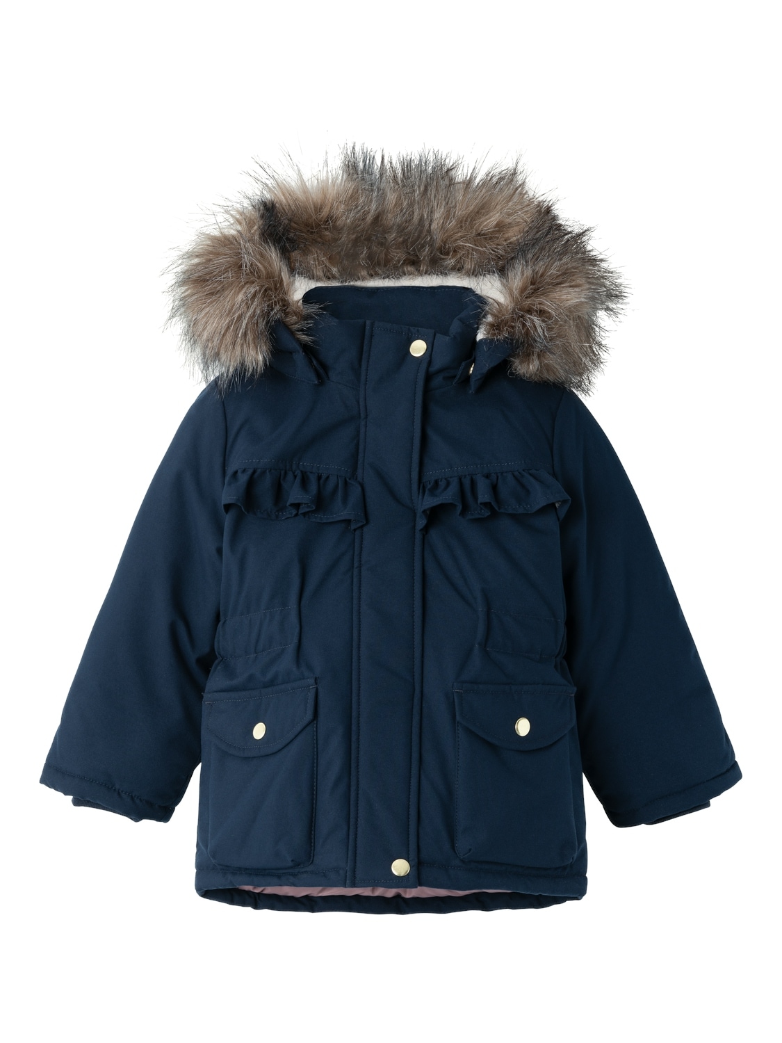 Parka »NMFMASTER PARKA JACKET PB«, mit Kapuze