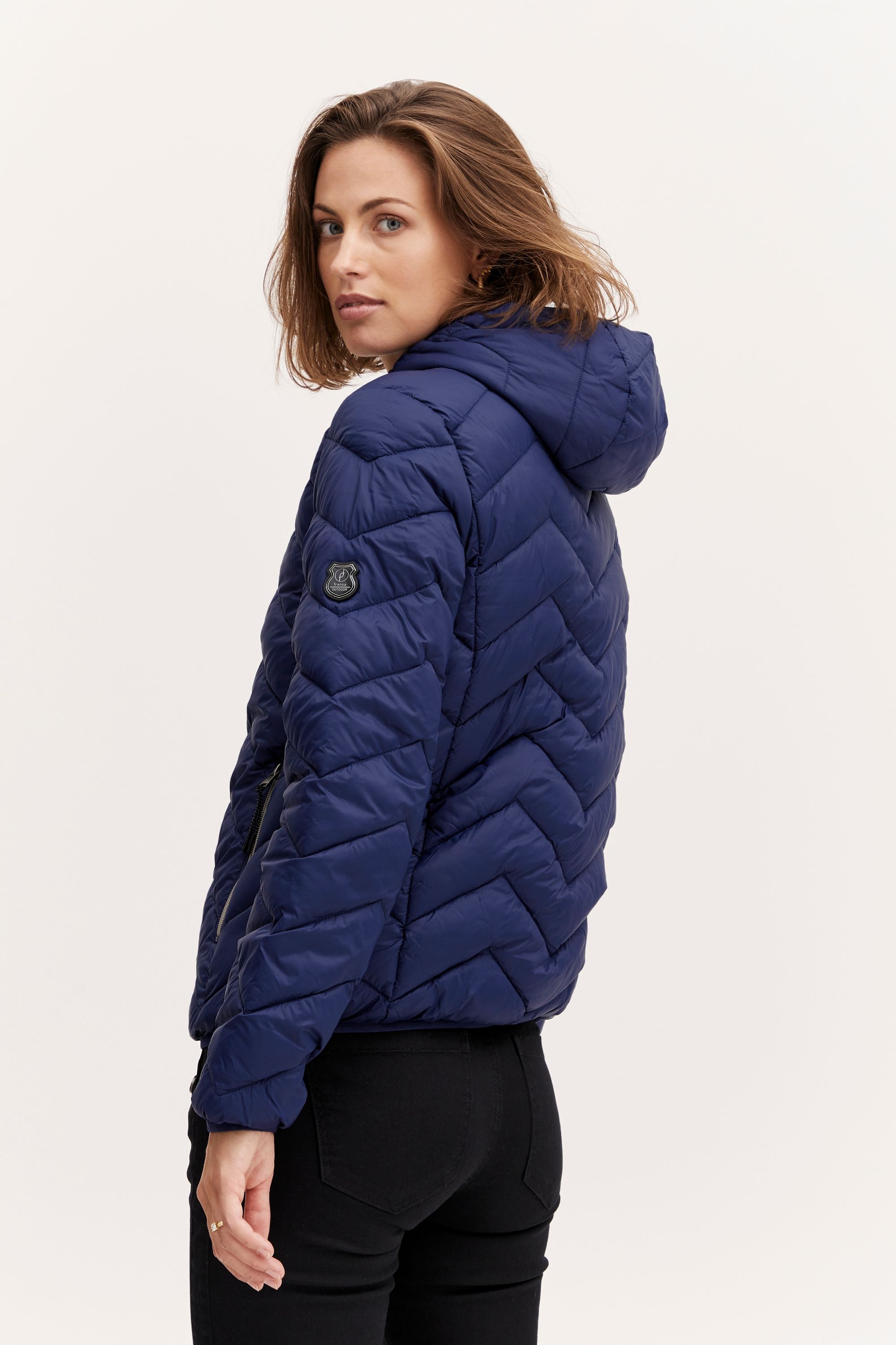 fransa Steppjacke »Steppjacke FRPadma«, mit Kapuze