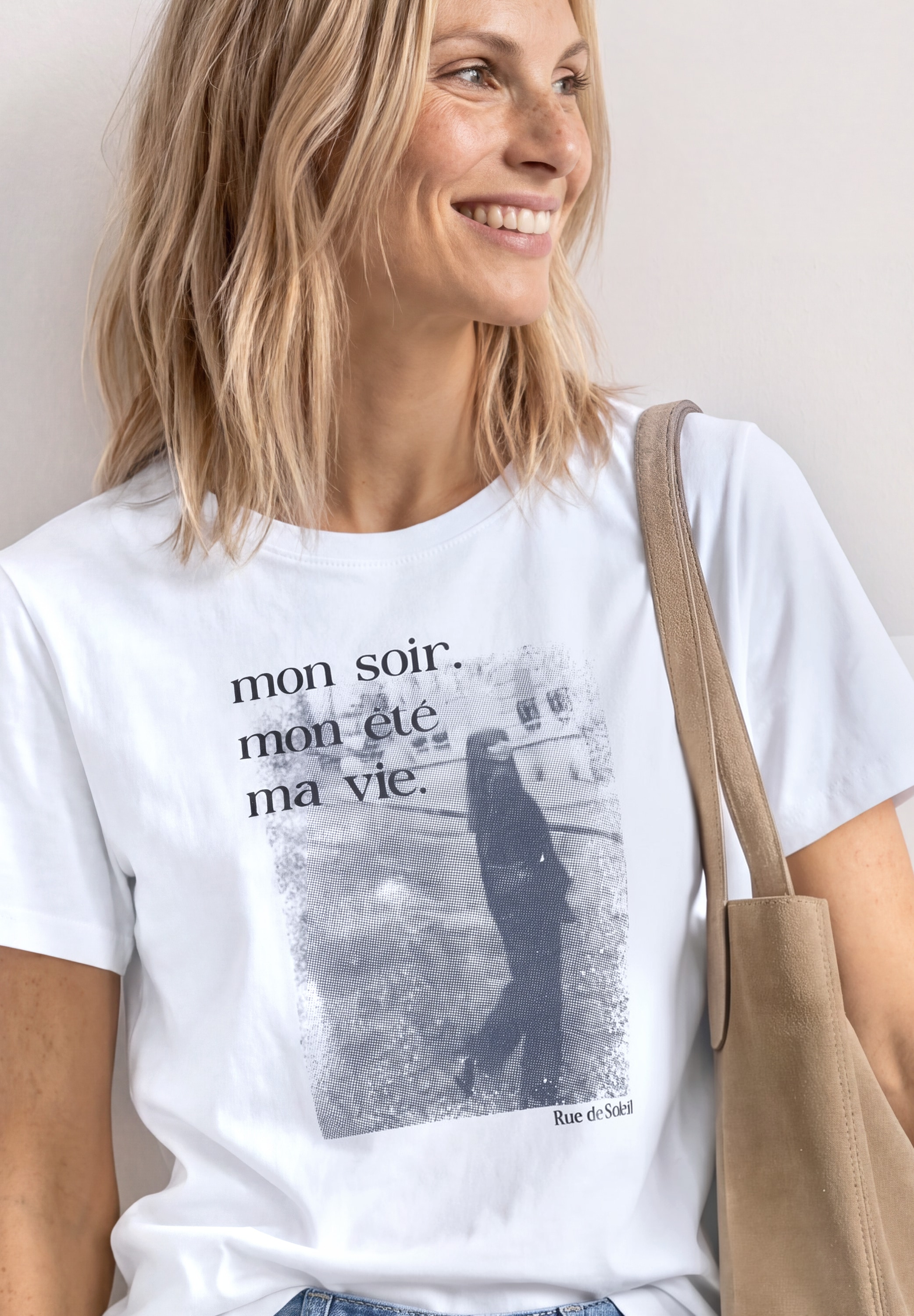 STREET ONE Print-Shirt mit Fotoprint, Baumwolle, Rundhalsausschnitt