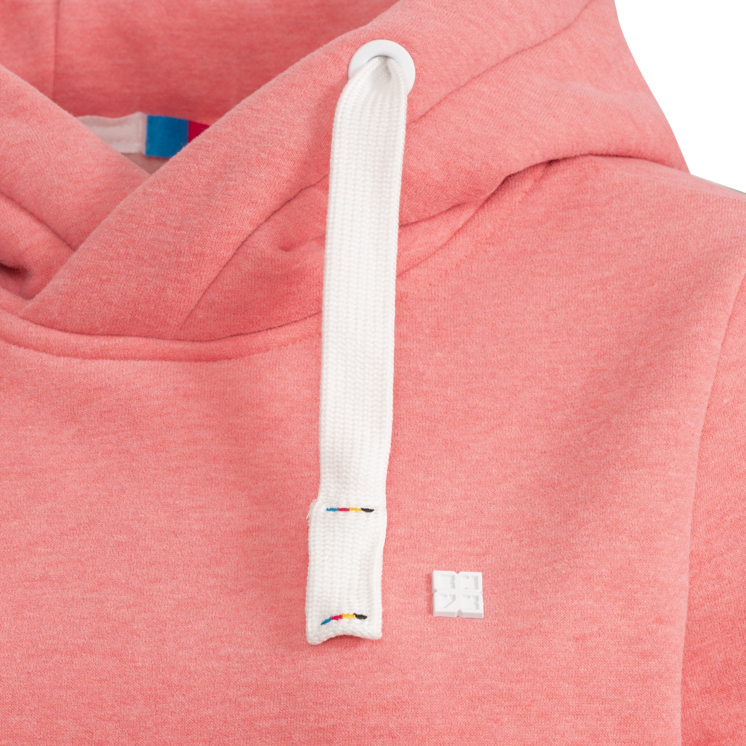 DEPROC Active Kapuzensweatshirt »HildaCMYK II WOMEN« weiche Fleecejacke mit Kängurutasche