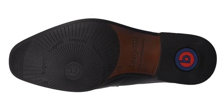 bugatti Schnürschuh  mit seitlicher Prägung, Freizeitschuh, Halbschuh, Schnürschuh