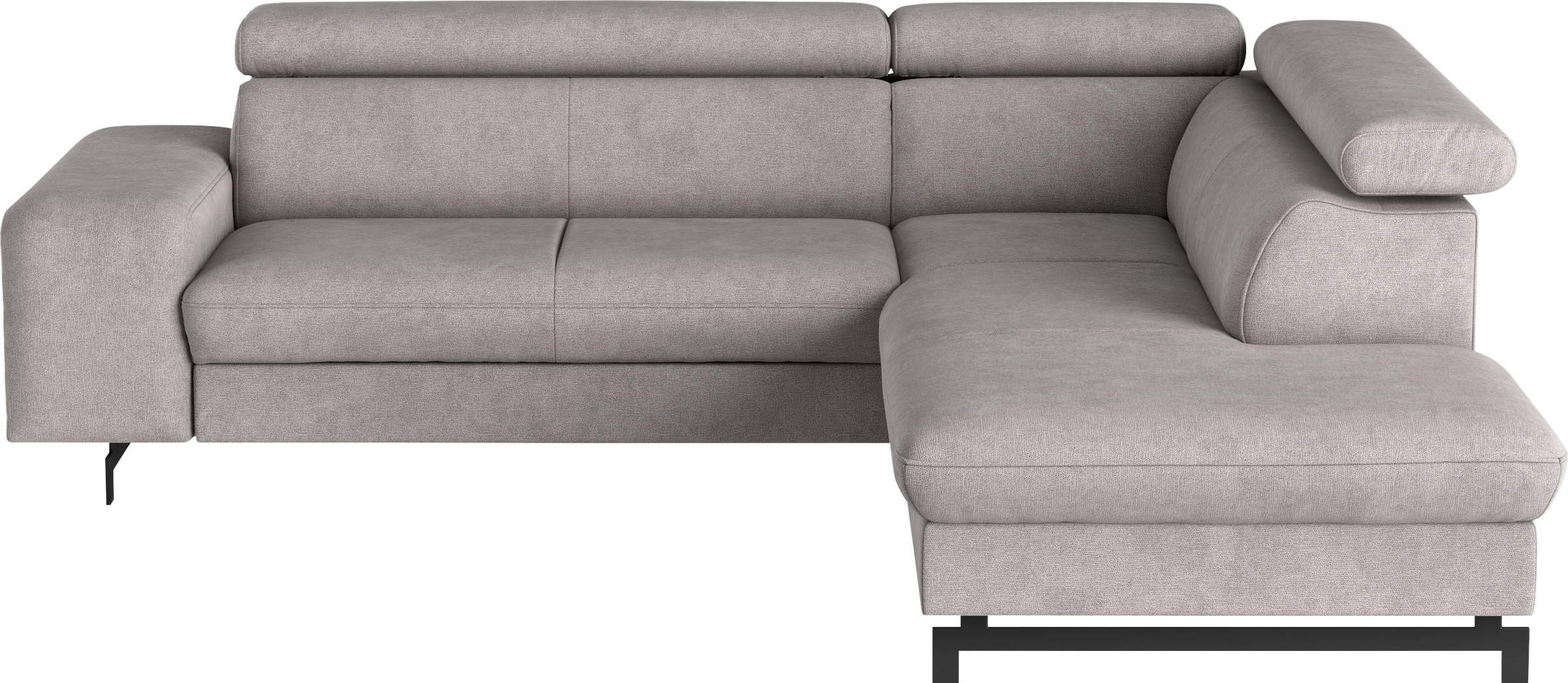 COTTA Ecksofa »Emma L-Form«, mit Kopfteilverstellung, wahlweise mit Bettfunktion & Bettkasten