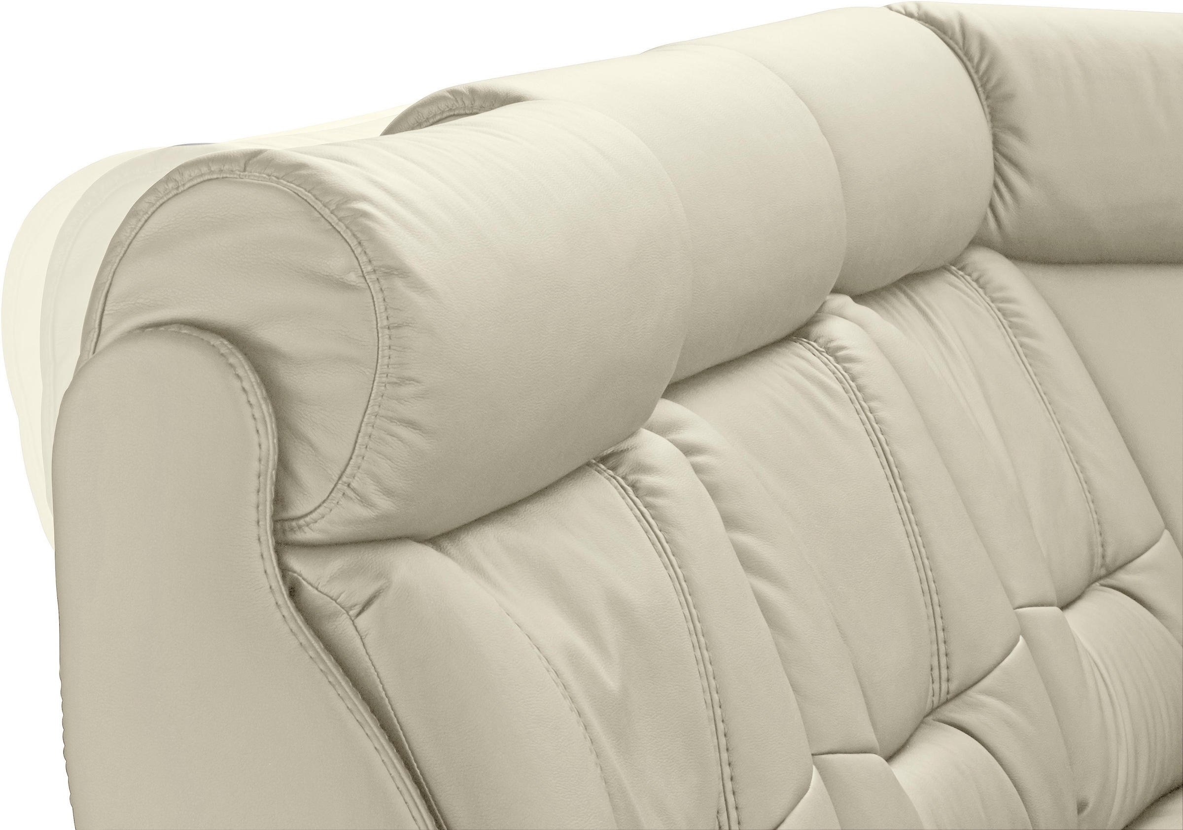 Places of Style Ecksofa »Sardinien L-Form«, mit Kopfteilverstellung, wahlweise mit Bettfunktion