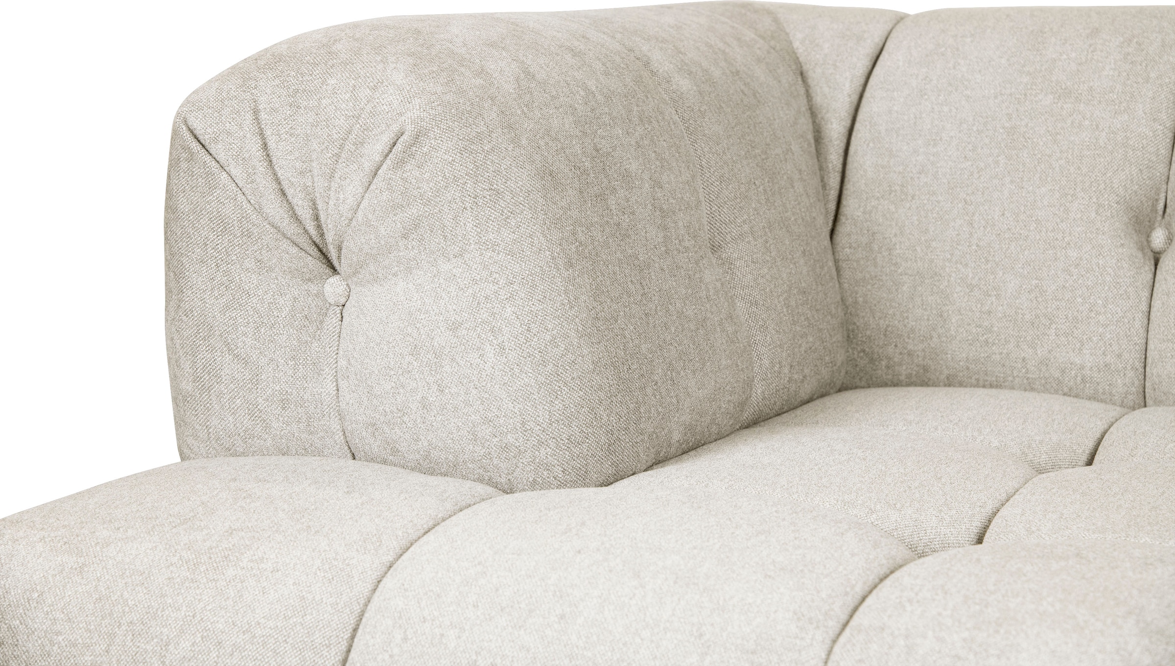 INOSIGN 2-Sitzer »APERIRE B/T/H: 180/100/77 cm«, aufwändige, moderne Steppung mit tiefem Einzug, auch hinten