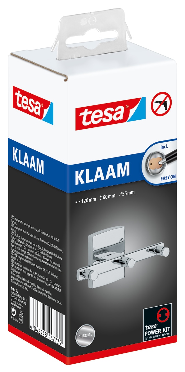 tesa Klebehaken »Handtuchhaken 1x tesa klaam Hakenleiste«