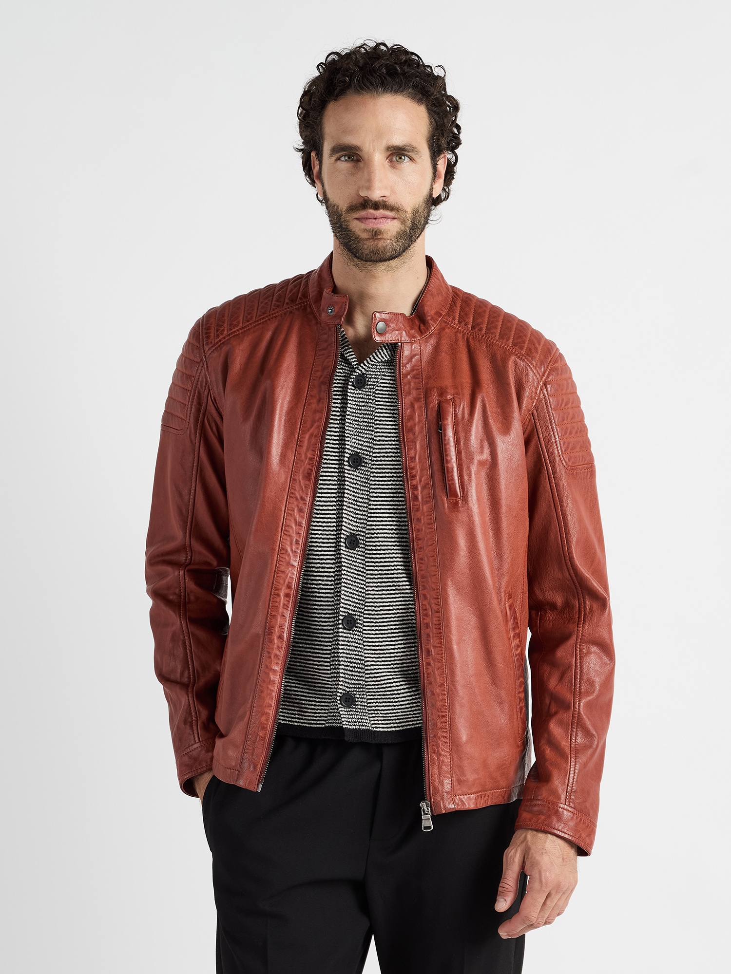JCC Bikerjacke »Lederjacke 31020346«