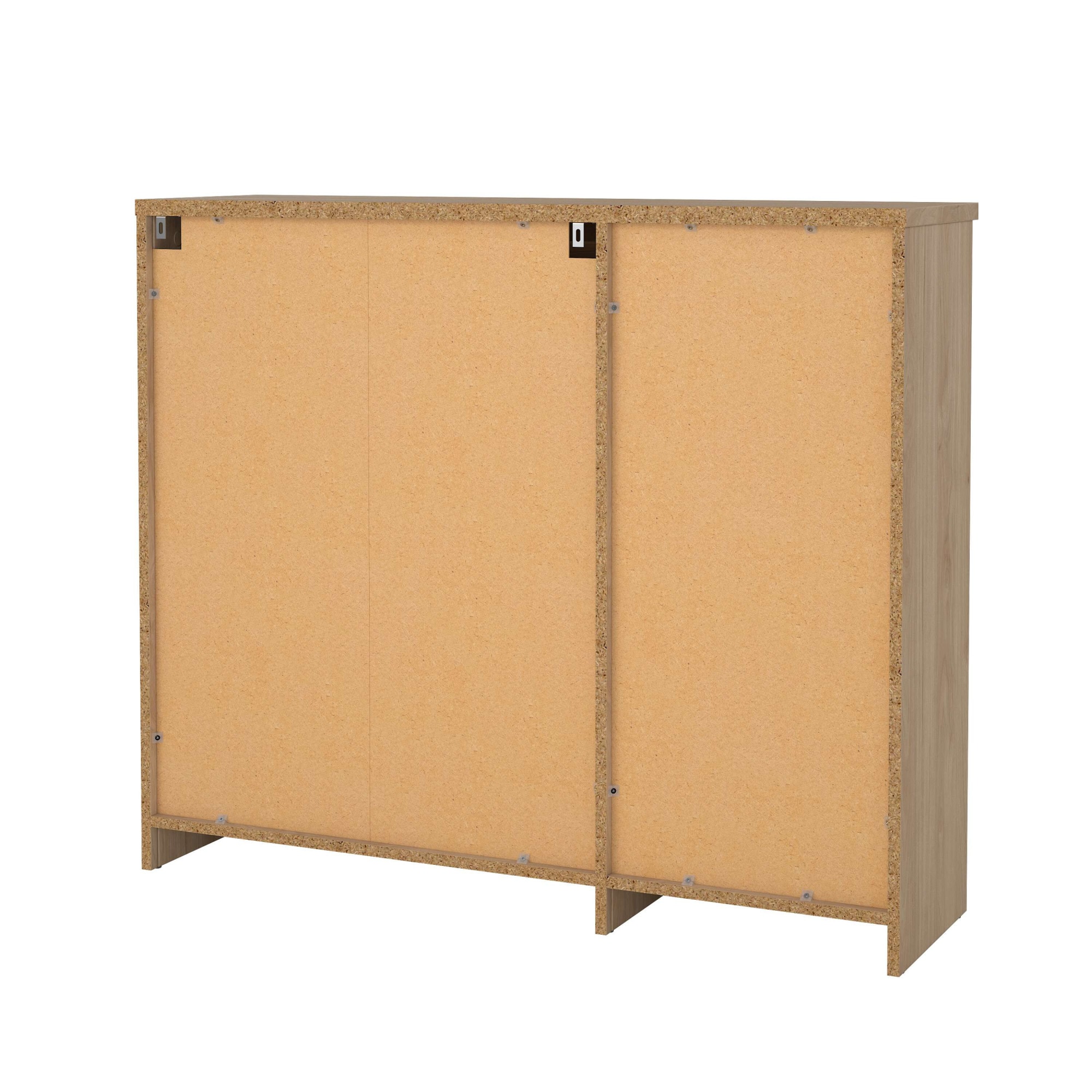 INOSIGN Schuhschrank »Naia Schuhaufbewahrung, Schuhkommode, Schuhregal, Modernes Design«, mit 2 Klappen und 1 Tür und 1 Schublade, Praktisch, Breite 109 cm