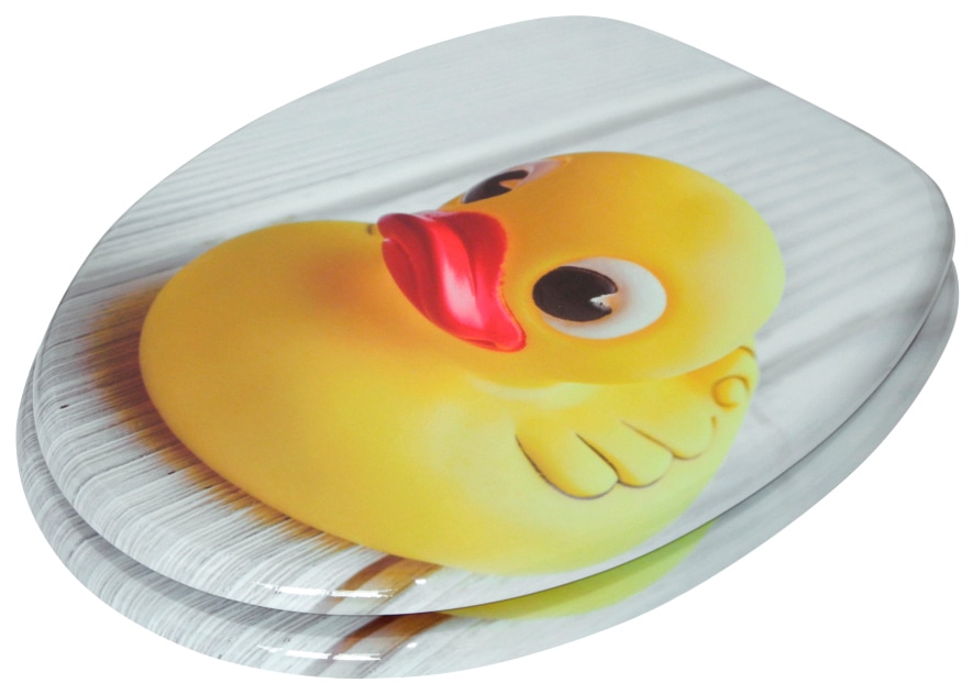 Sanilo WC-Sitz »Quietscheente« mit Absenkautomatik