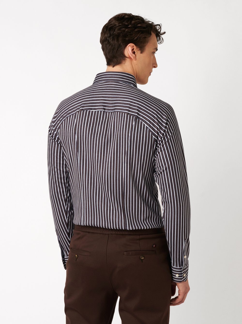 DESOTO Langarmhemd »Jersey Casual Kent«