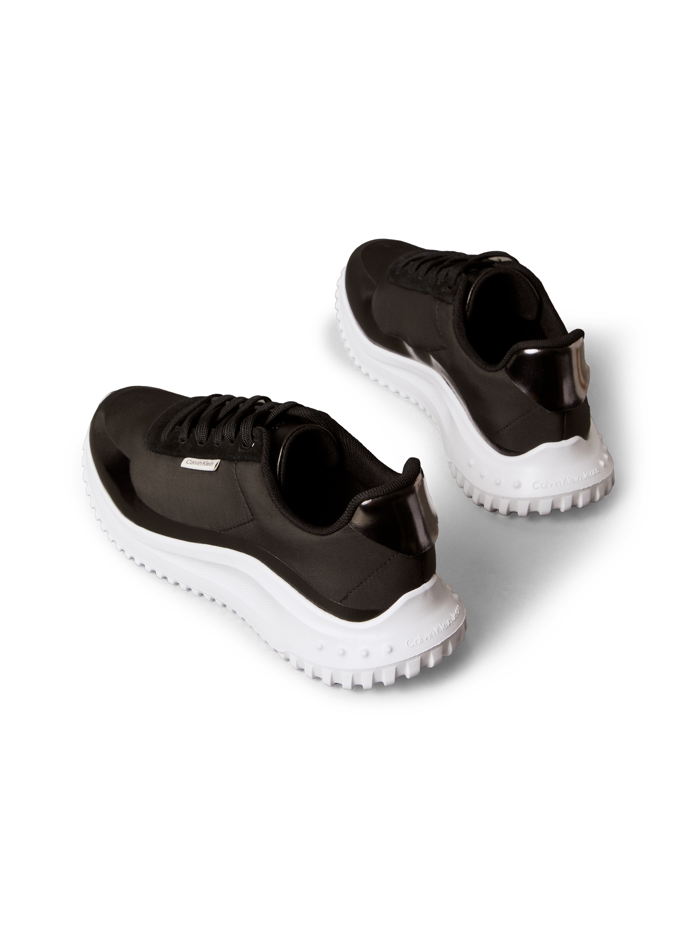 Calvin Klein Jeans Sneaker »EVA RUNNER LACE UP MAT MIX«  Halbschuh, Freizeitschuh, Schnürschuh mit leichter Profilsohle