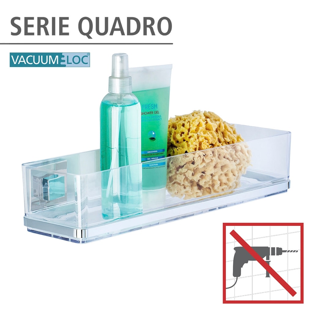 WENKO Badregal »Vacuum-Loc Quadro«