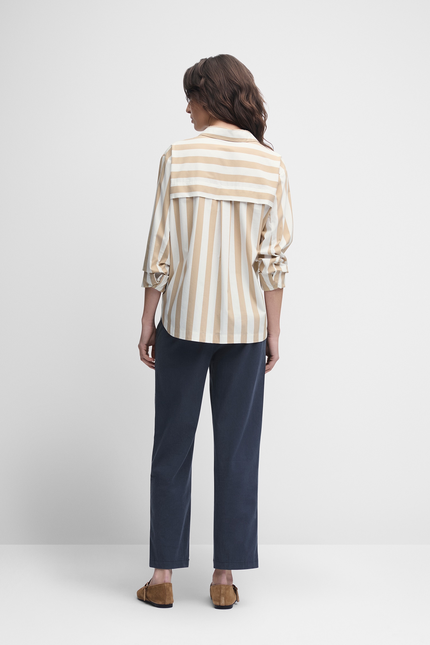 Cinque Langarmbluse »CIPIXIE« Hemdblusenkragen, verdeckte Knopfleiste, gerader Schnitt