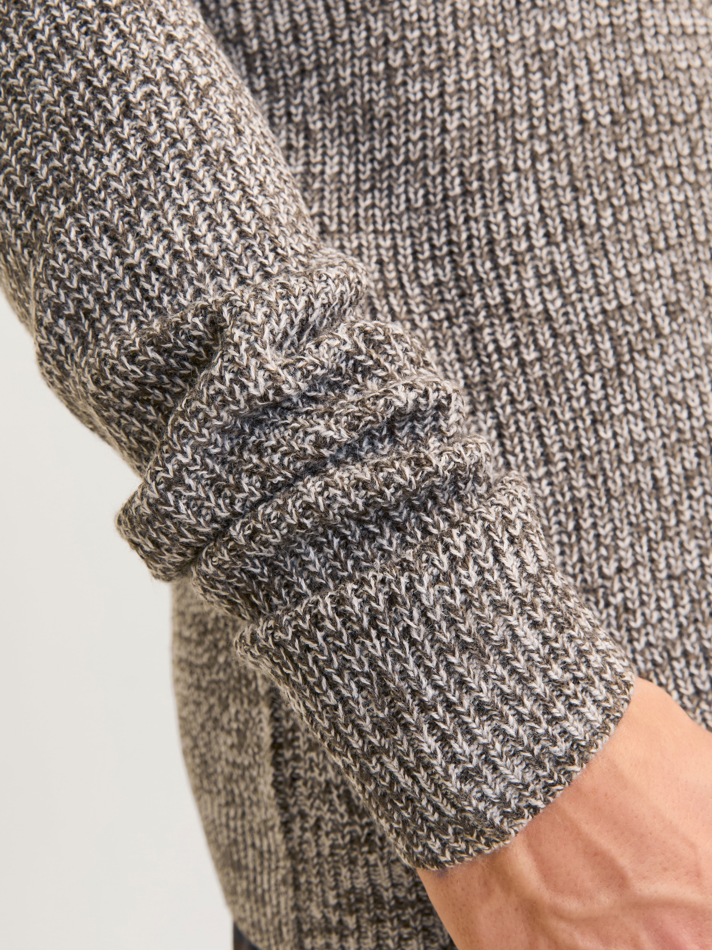 Jack & Jones Rundhalspullover »JJELEWIS KNIT CREW NECK SN«