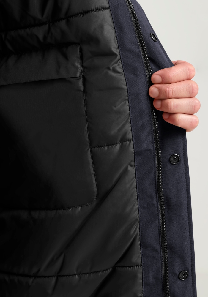 Jack Wolfskin Winterjacke »GLACIER SHIELD JKT M« mit Kapuze wasserdicht, winddicht, atmungsaktiv
