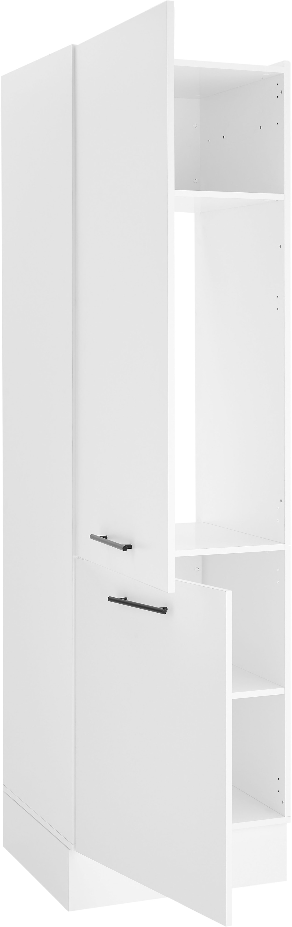 BASIC by Balculina Kühlumbauschrank »Tirol B/H/T 60x212x57 cm« 1 Stk. tlg. Breite 60cm, höhenverstellbare Kunststofffüße