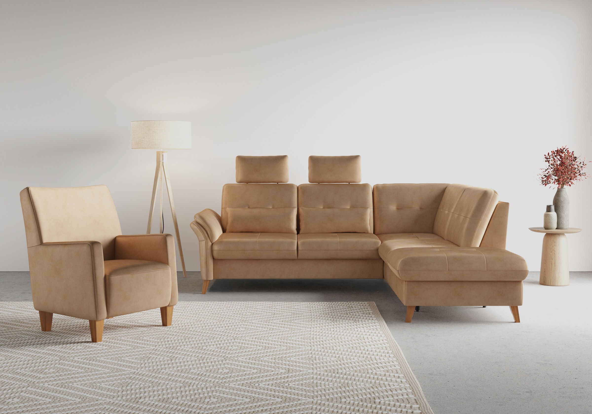 sit&more Sessel »Bosse«, mit Federkern