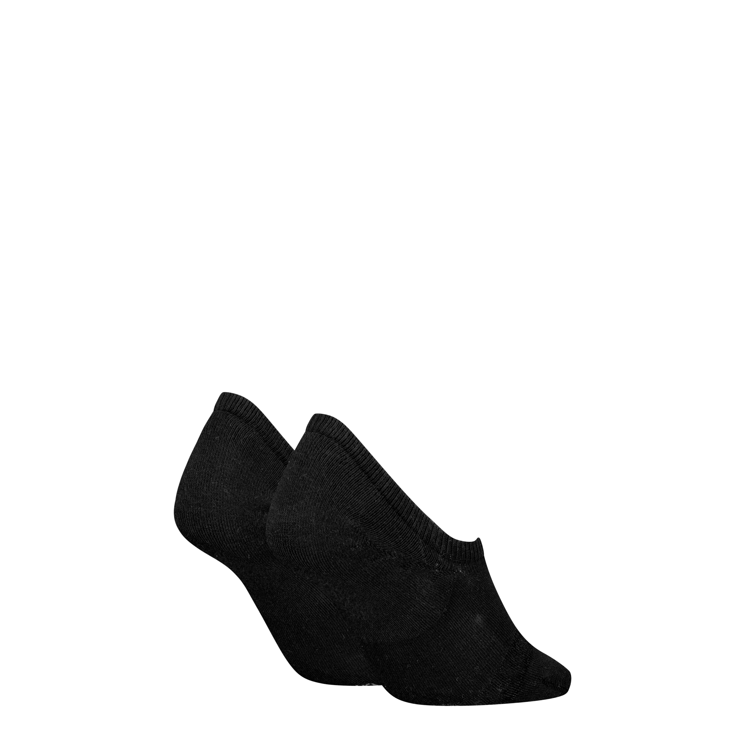 Calvin Klein Jeans Füßlinge »CKJ WOMEN HIGH CUT FOOTIE 2P GLOSSY«, (2 Paar), No-Show-Design, hoch ausgeschnitten
