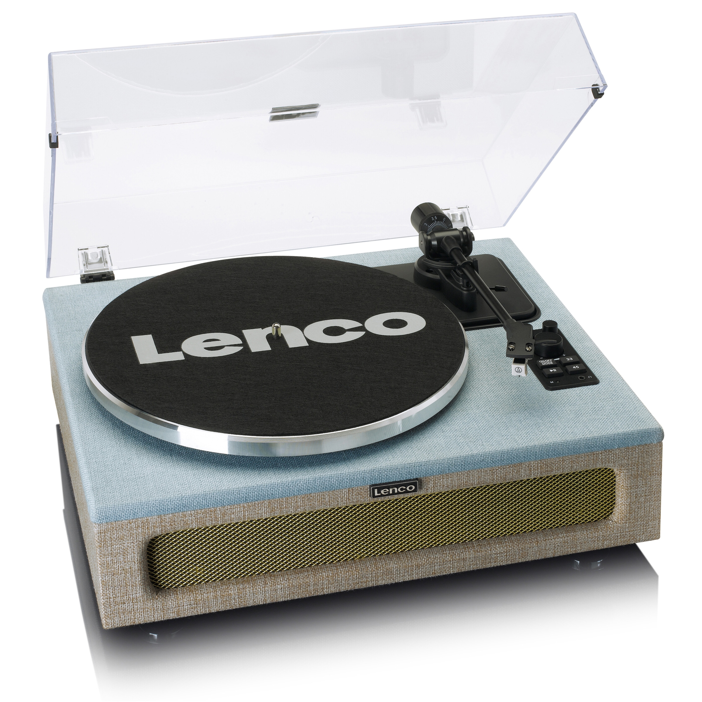 Lenco Plattenspieler »LS-440 blau/beige«, Lautsprecher integriert, Bluetooth  ➥ 3 Jahre XXL Garantie | UNIVERSAL