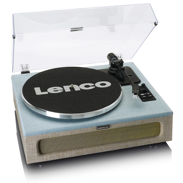 Lenco Plattenspieler »LS-440 blau/beige«, Lautsprecher integriert, Bluetooth  ➥ 3 Jahre XXL Garantie | UNIVERSAL
