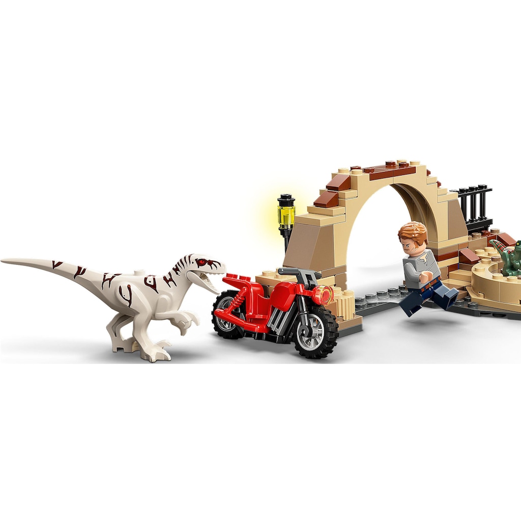 LEGO® Konstruktionsspielsteine »Atrociraptor: Motorradverfolgungsjagd (76945), LEGO® Jurassic World«, (169 St.)