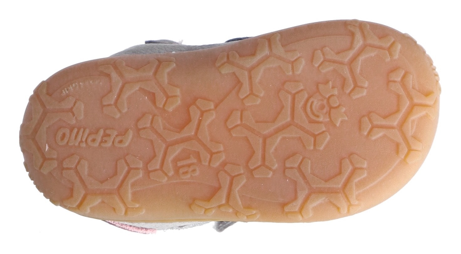 PEPINO by RICOSTA Lauflernschuh »Gedo WMS: normal«, Barfußschuh mit hochgezogener Zehenkappe, Größenschablone zum Download
