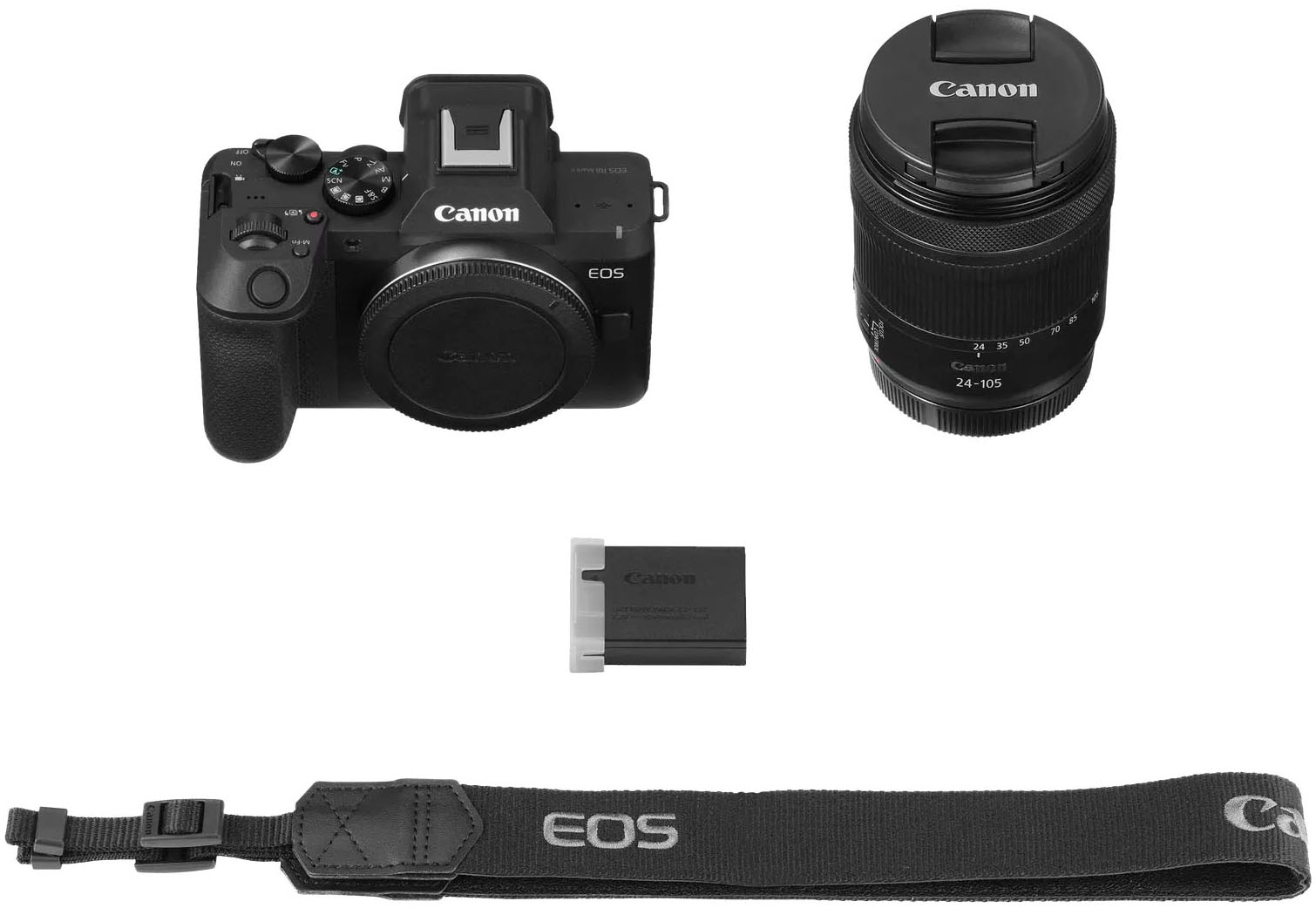 Canon Kompaktkamera »EOS R8 Mark II Gehäuse + RF 24-105F4-7.1 IS STM« RF 24-105F4-7.1 IS STM , 24,2 , Bluetooth | WLAN (WiFi)