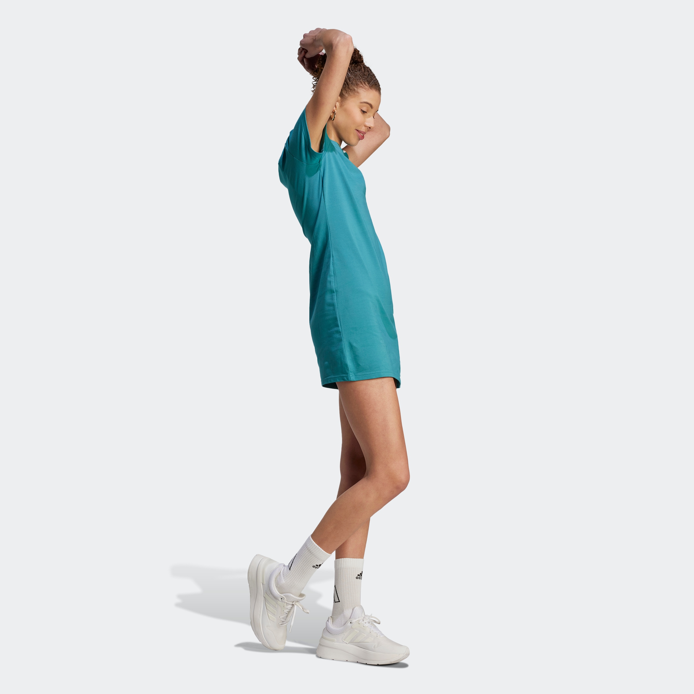 adidas Sportswear Shirtkleid »ESSENTIALS 3STREIFEN KLEID«, (1 tlg.)