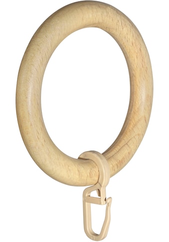 GARESA Gardinenring »Holzring mit Haken«, (20 St.), für Durchmesser 35mm, einfache... kaufen
