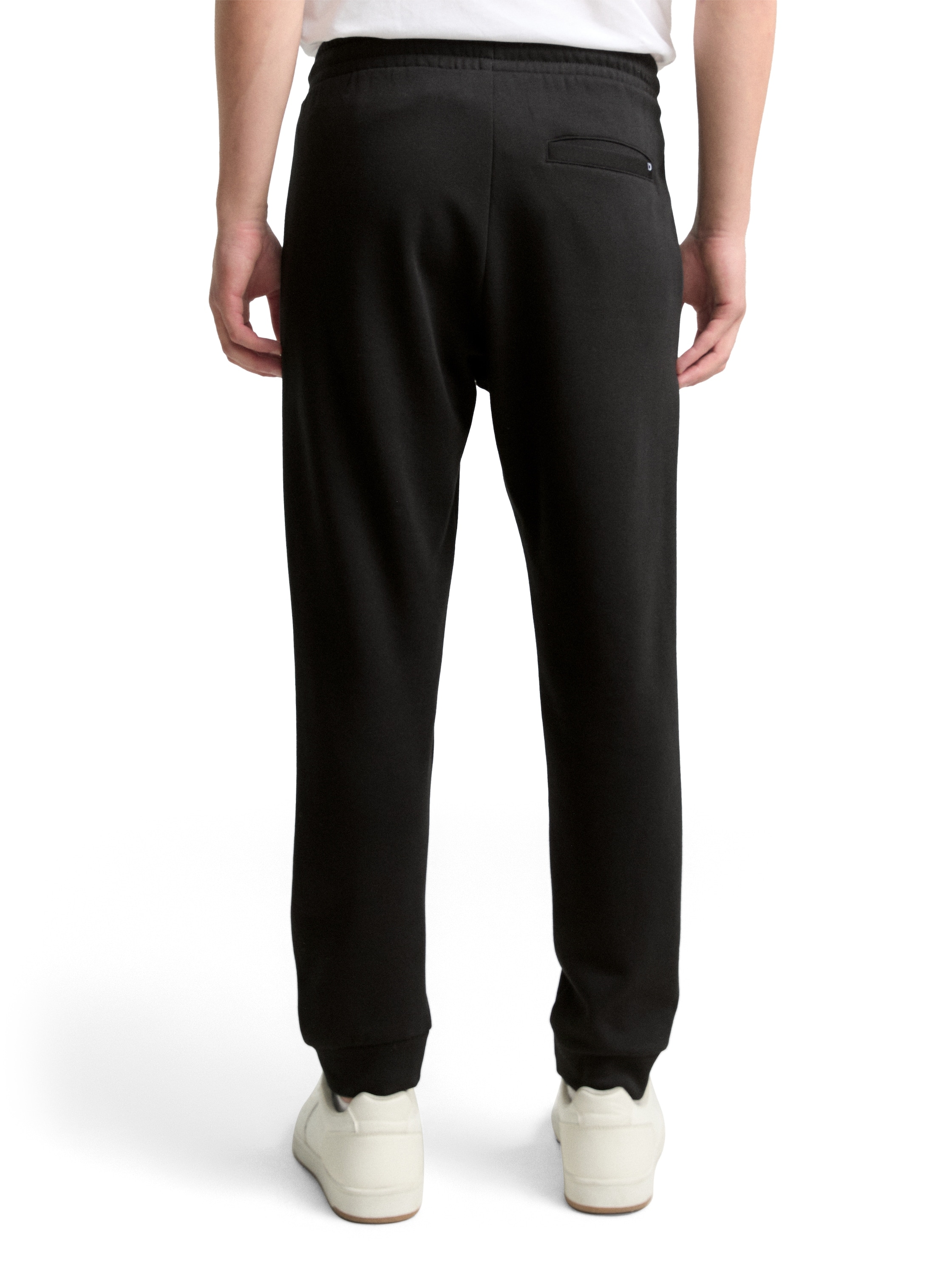 TOM TAILOR Denim Jogginghose, mit Logo Stickerei