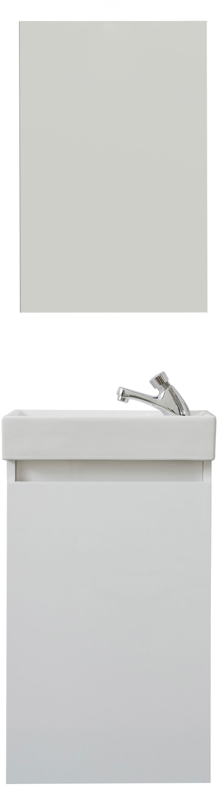 welltime Badmöbel-Set »Oslo 2-teilig« Komplett-Set, 3 Stk. tlg.