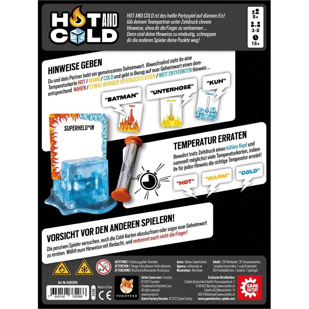 Game Factory Spiel »Hot and Cold«