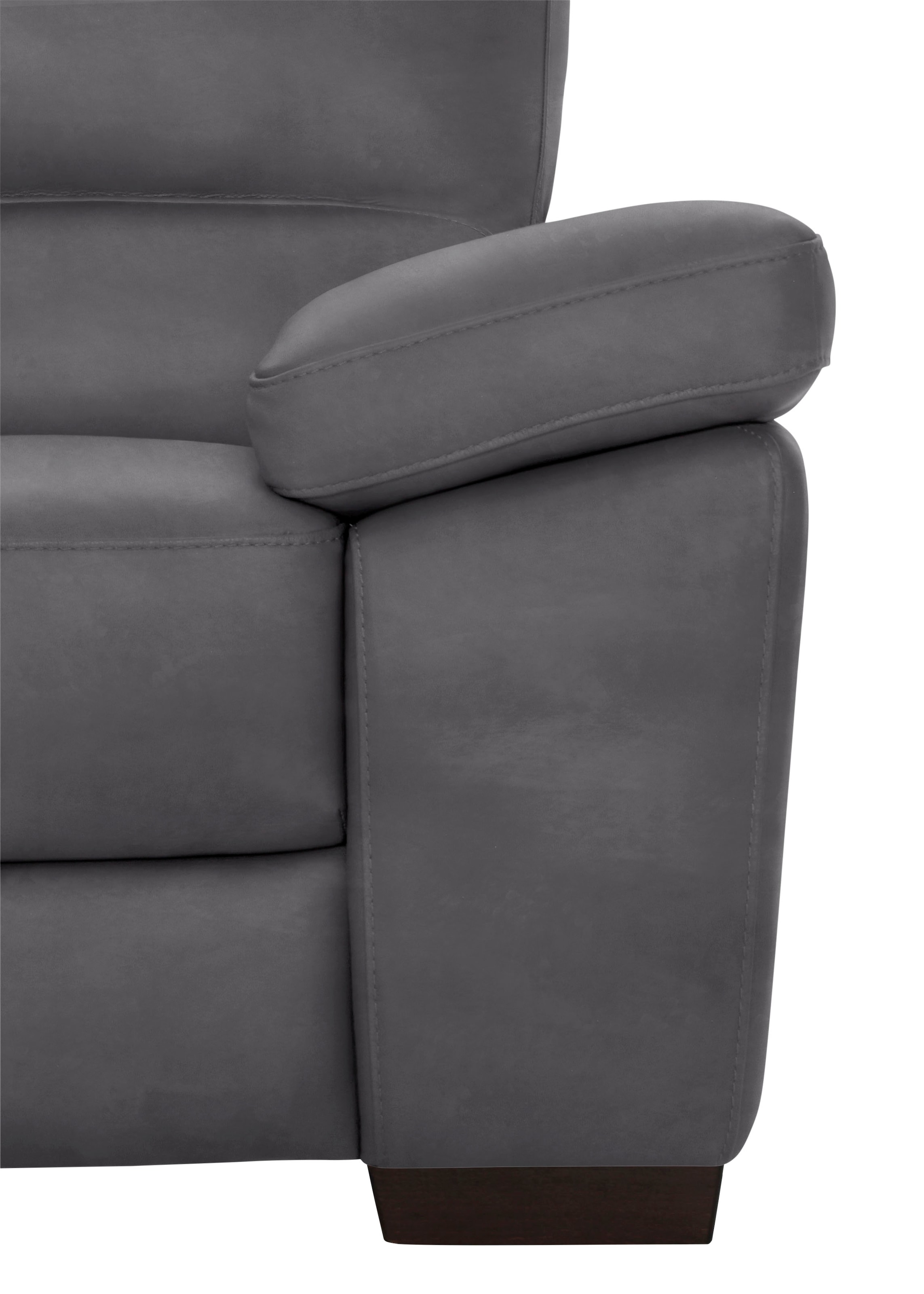 CALIA ITALIA Polstergarnitur »Gaia, hochwertige Garnitur aus 2-Sitzer & 3-Sitzer im edlen Design« Set, 2 Stk. tlg. aus pflegeleichtem Luxus-Microfaser Ginevra Hydro Care