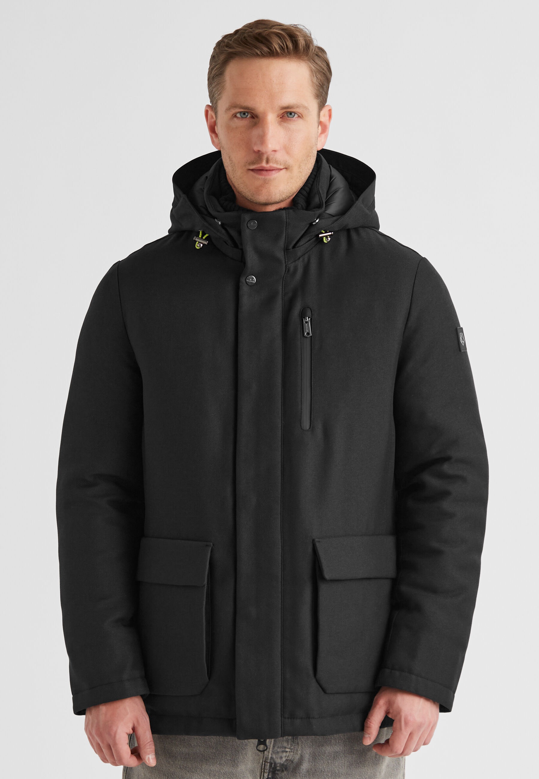 Milestone Blouson »MSKeith« mit Kapuze mit leicht taillierter Passform