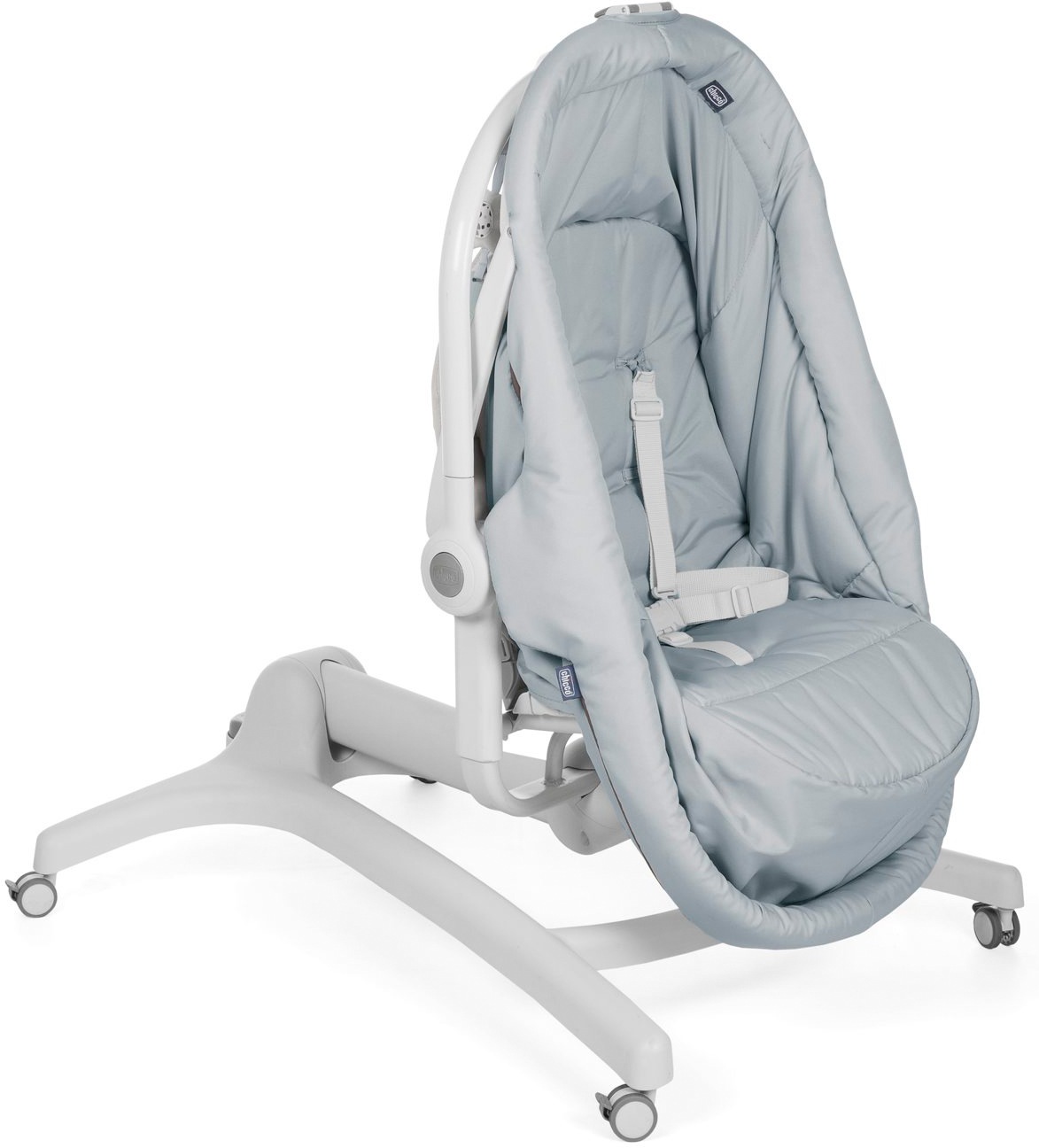 Chicco Kombihochstuhl »Baby Hug 4 in 1, Grey«, Stubenwagen, Liegesessel, Hochstuhl und erster Stuhl in Einem!