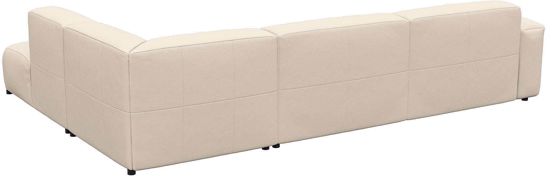FLEXLUX Ecksofa »Lucera, super bequem durch hochwertigen Sitzaufbau mit Kaltschaum«, modern & anschmiegsam, L-Form, Designsofa