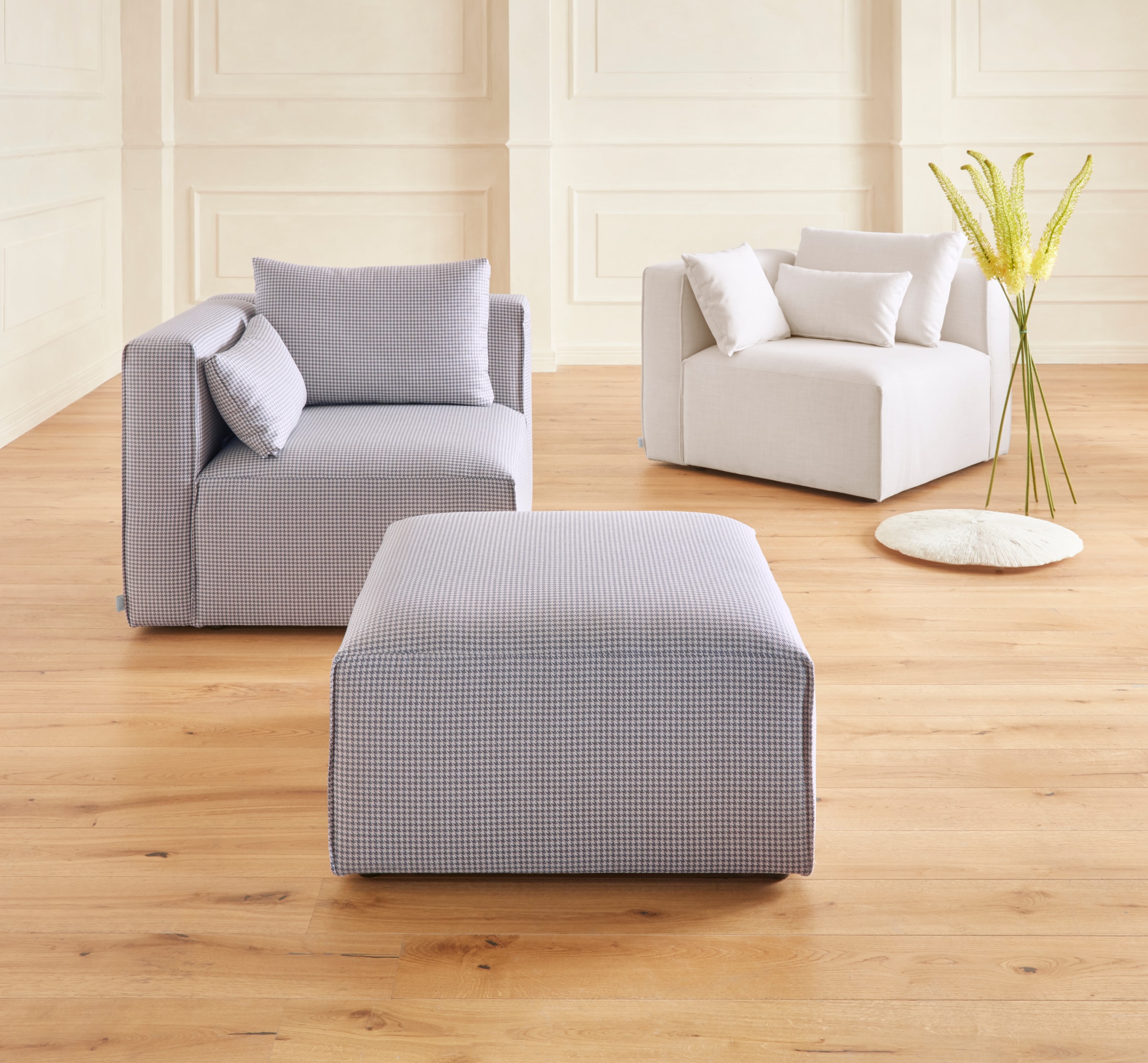 Guido Maria Kretschmer Home&Living Sofa-Eckelement »Comfine«, Modul-Ecke zur indiviuellen Zusammenstellung, in 3 Bezugsvarianten