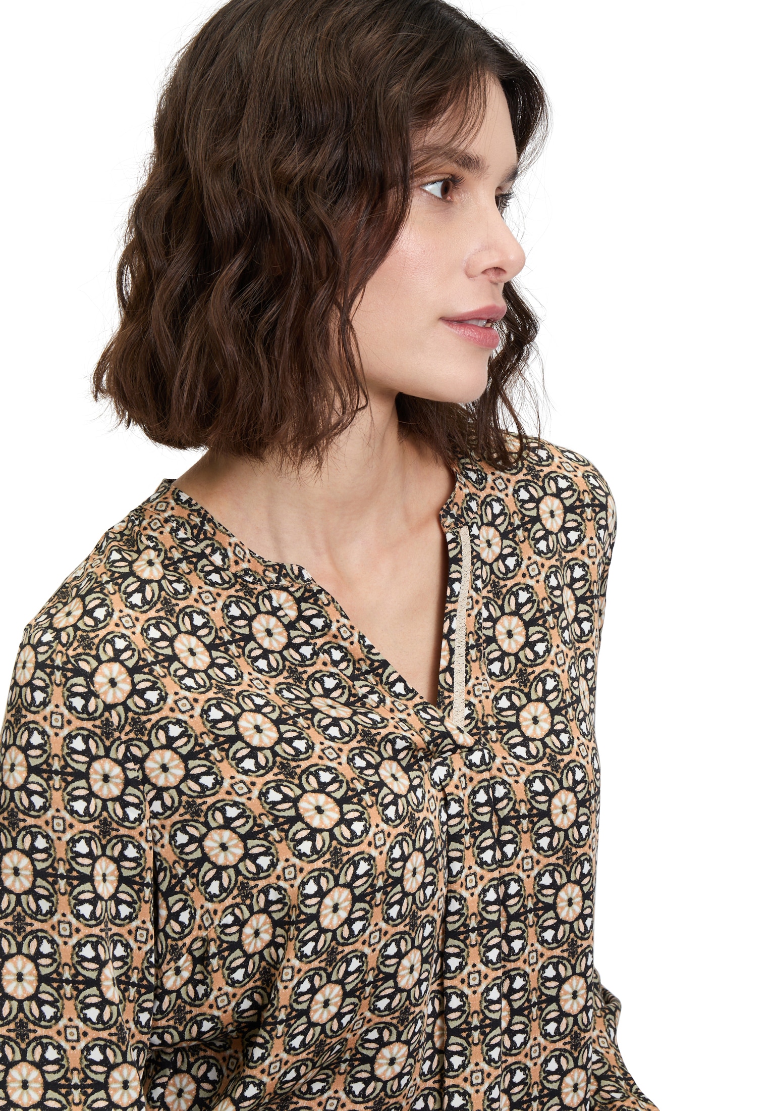 Cartoon Klassische Bluse »Blusenshirt mit Muster«